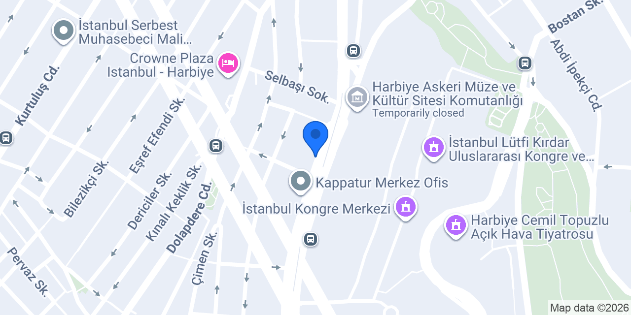 Çiğköftem Harbiye konumu