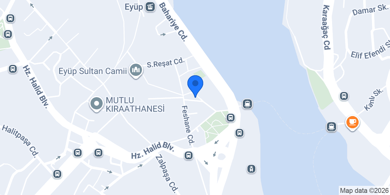 Gülistanbul Cafe konumu