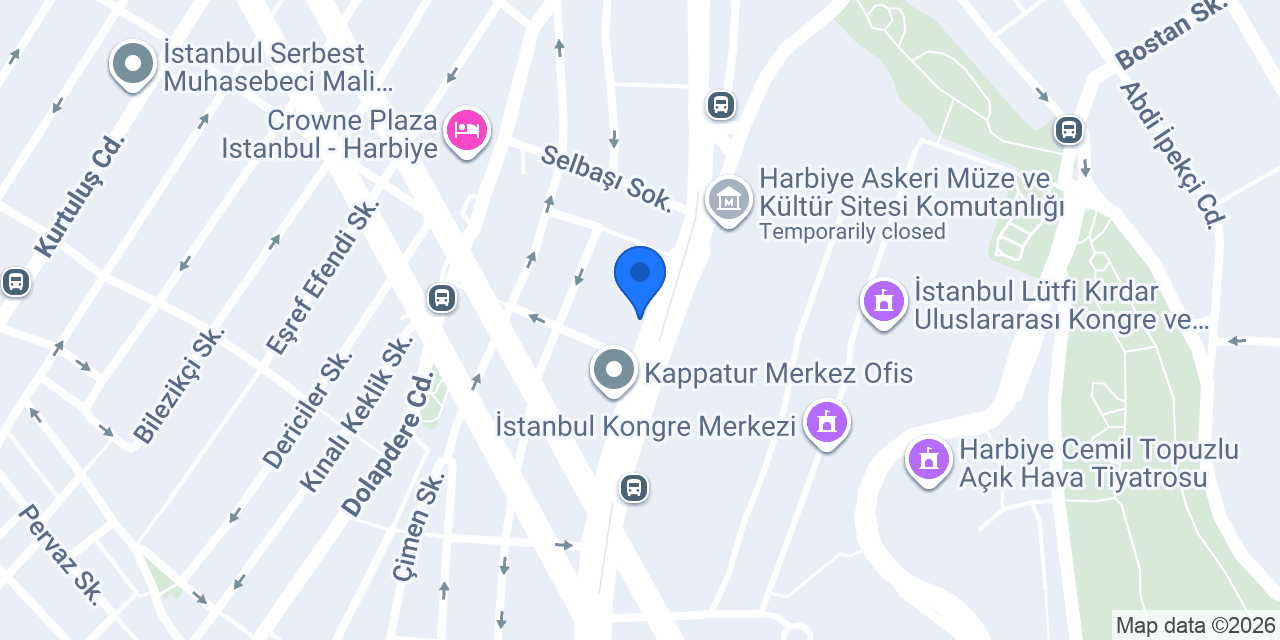 أسوار قروب - تأجير سيارات في تركيا konumu