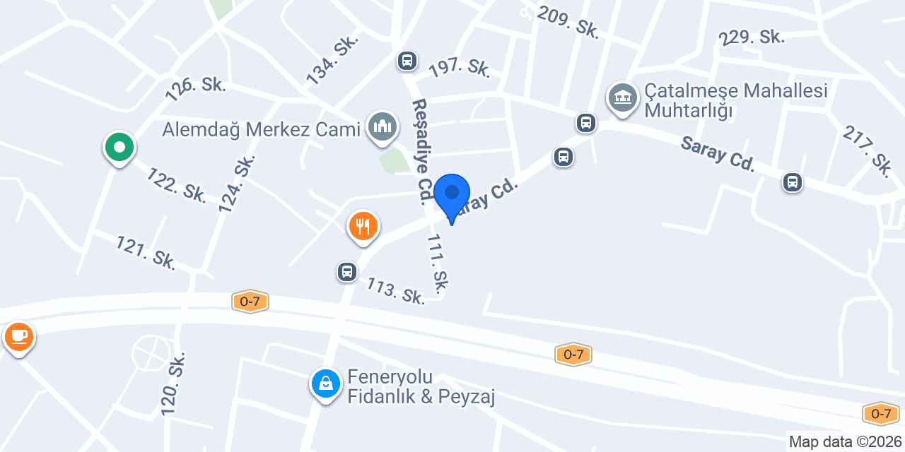 et balık mağazası alemdağ konumu