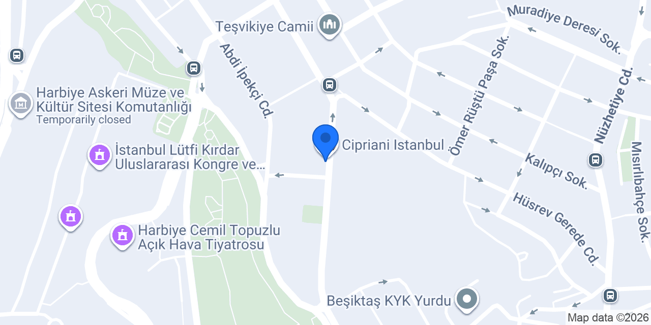 Nusr-Et Steakhouse Maçka Palas konumu