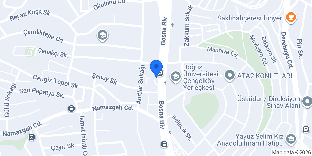 Dişhekimi Ayşe Suna Özay konumu