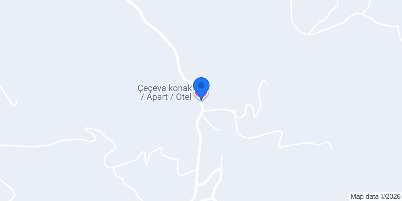 Çeçeva konak / Apart / Otel konumu