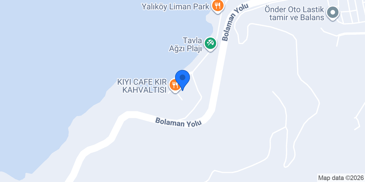 Bizim Cafe konumu