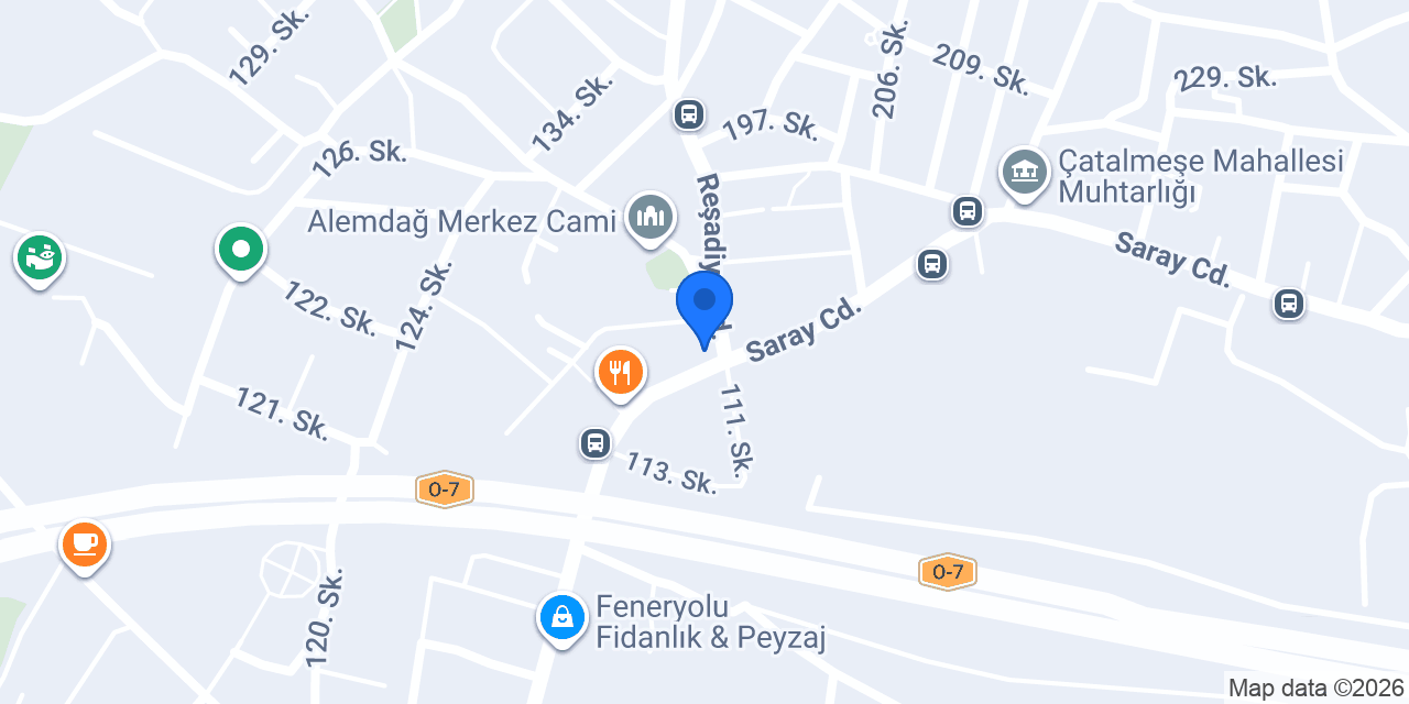 Çekmeköy Merkez Eczanesi konumu