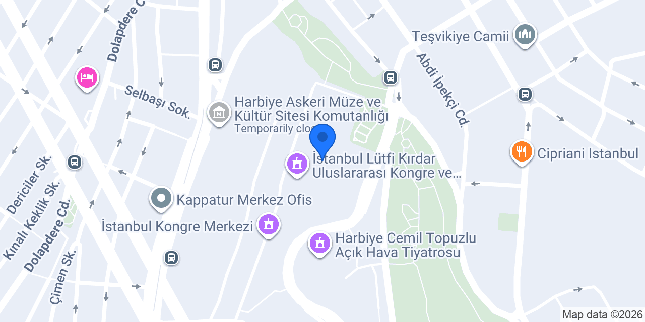 Madera İstanbul konumu