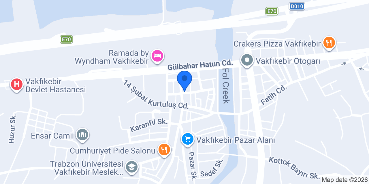 Coşkun Pazarlama konumu
