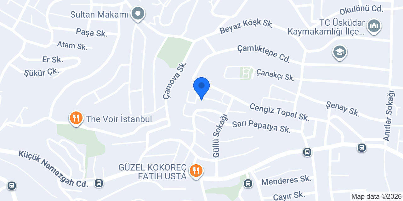 ÜSKÜDAR KAROT konumu