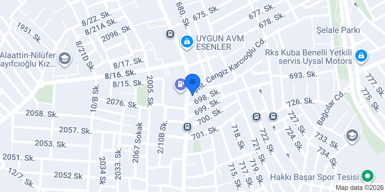 Dürümcü Rıdvan Usta konumu