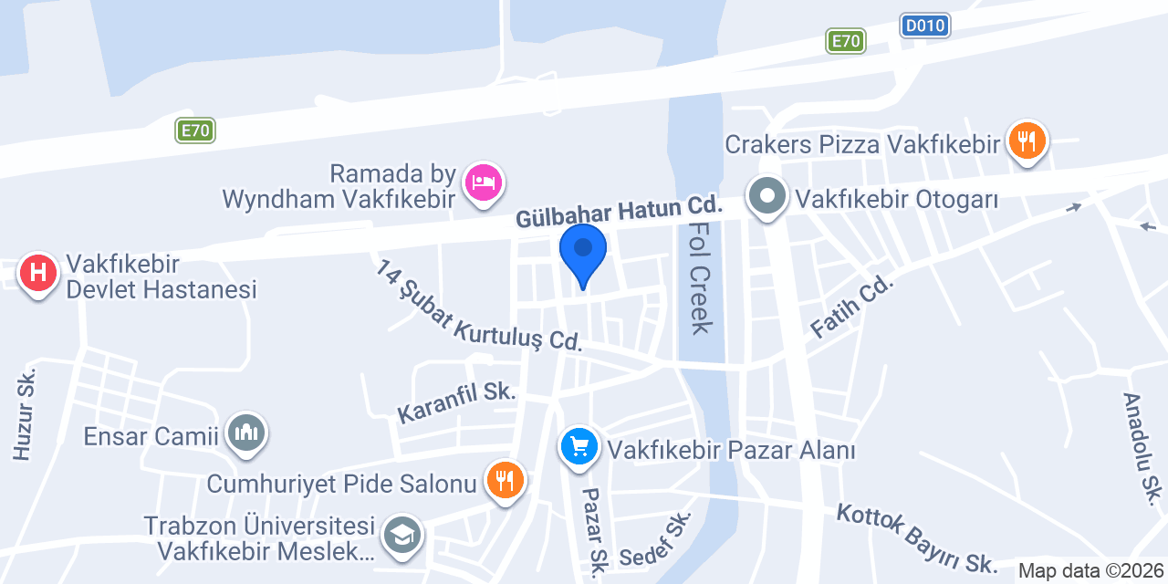 Hilal Kitabevi konumu