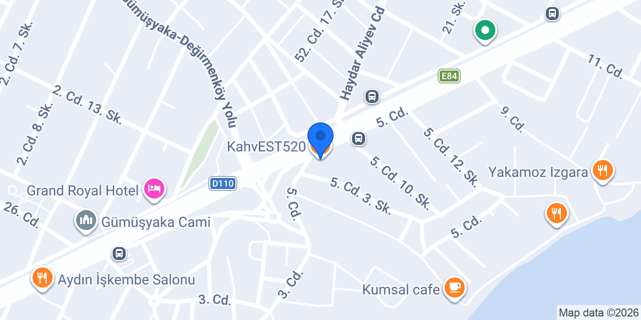 KahvEST520 konumu