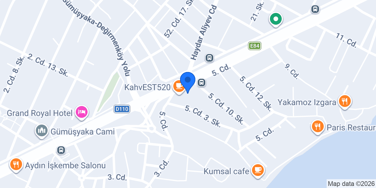 Elit Pansiyon konumu