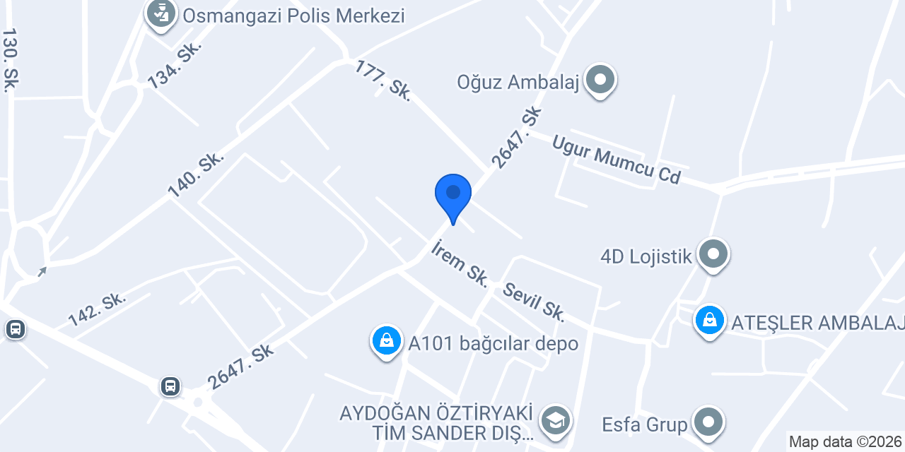 SKY Fuarcılık konumu