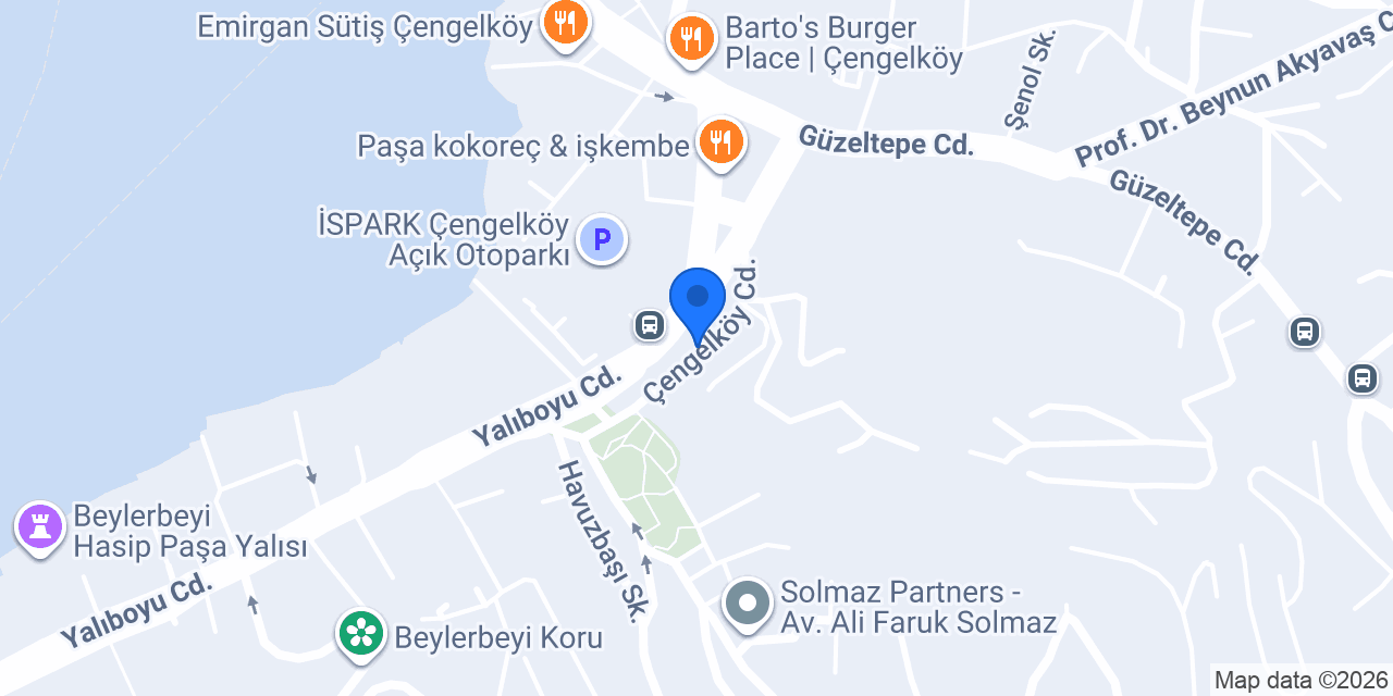 Çengelköy Emlak konumu