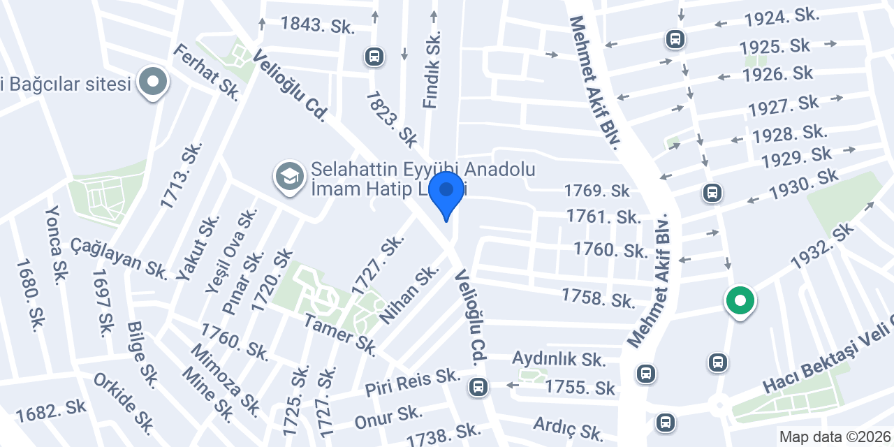 Önder Et kasap konumu
