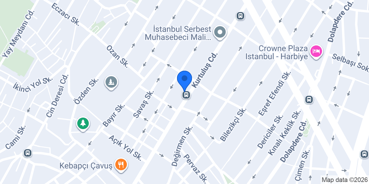 Şişli Merkez Çilingir konumu