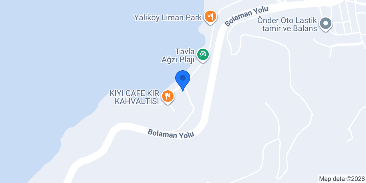 PalaDede Cafe konumu