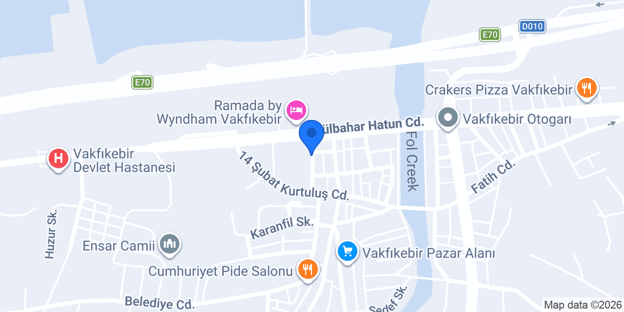 Vakfıkebir Taxi konumu