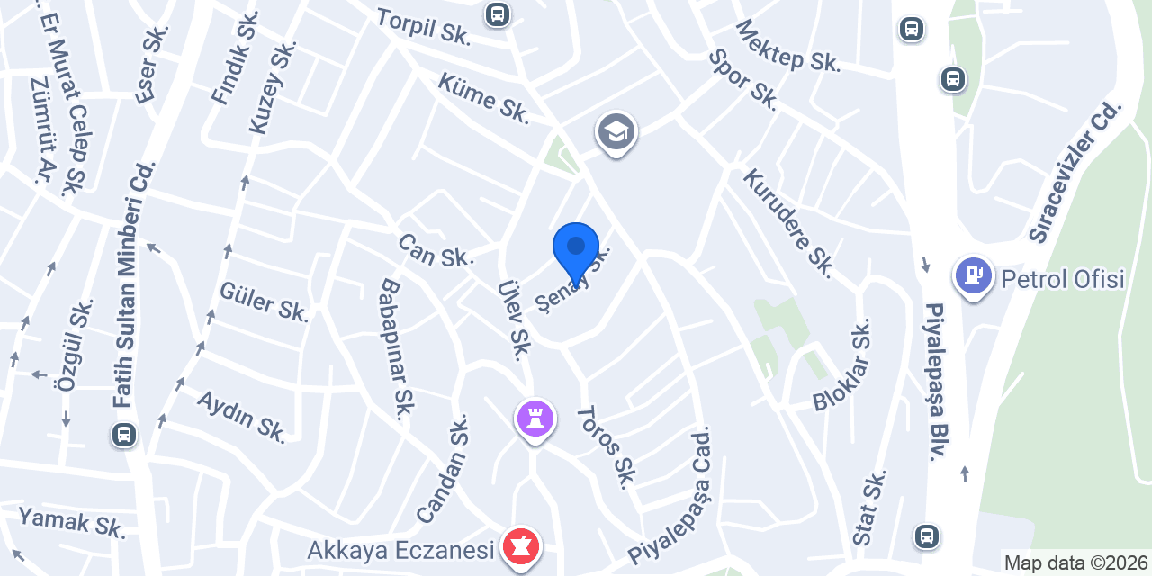 Odak Endüstriyel Mutfak konumu