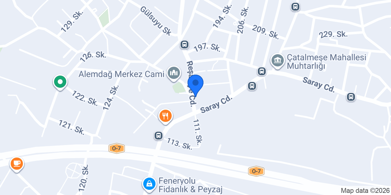 Alemdağ Etüt Merkezi konumu