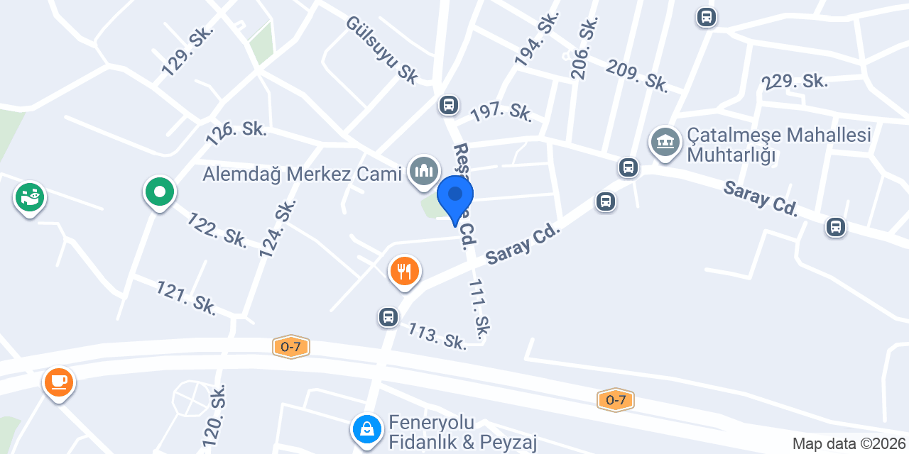 Işıklar Pide Salonu konumu