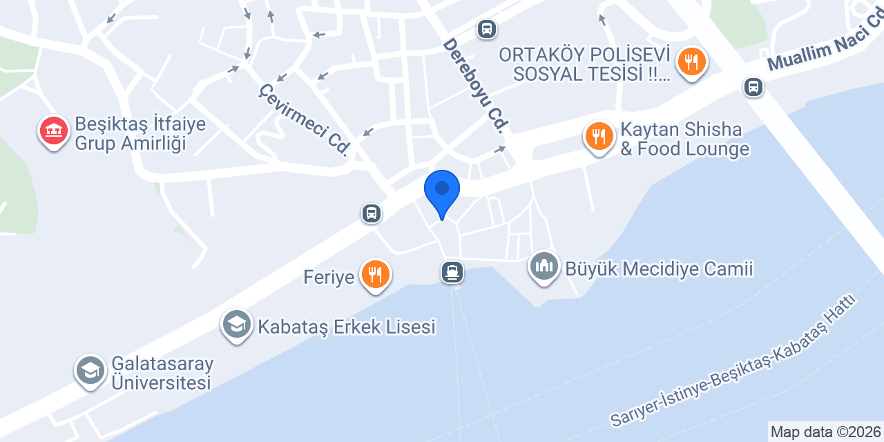 ORTAKÖY HOTEL konumu