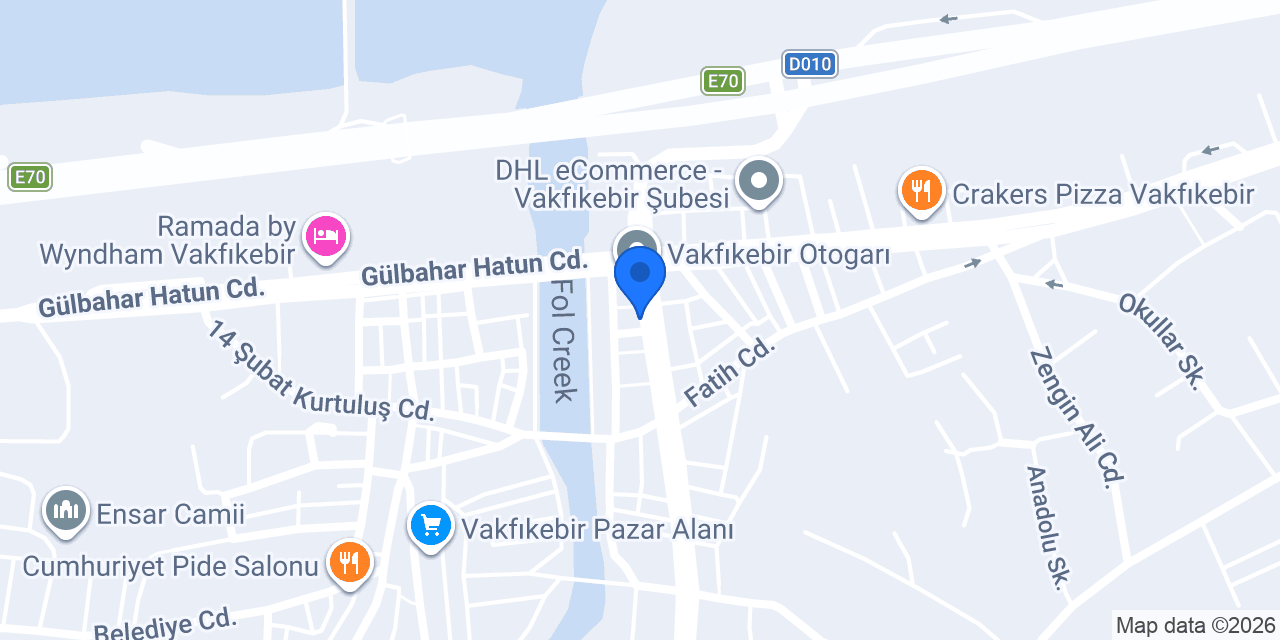 Komutlar Yapı Malzemeleri konumu
