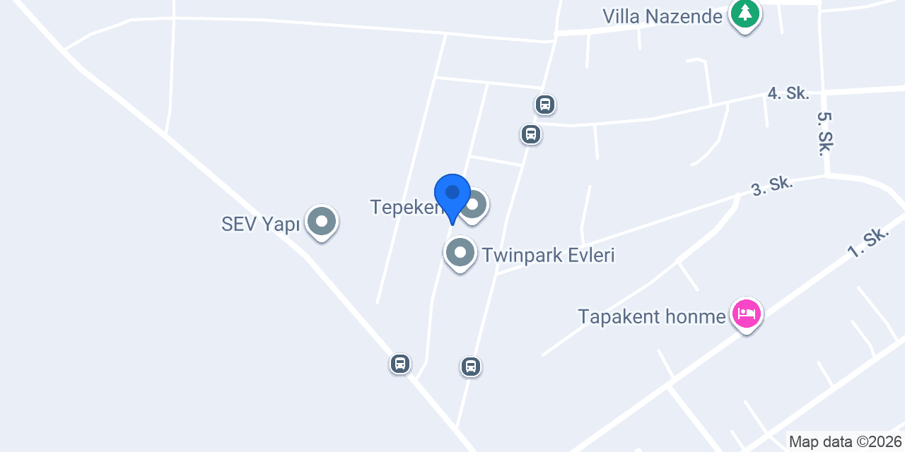 Tanış Peyzaj konumu