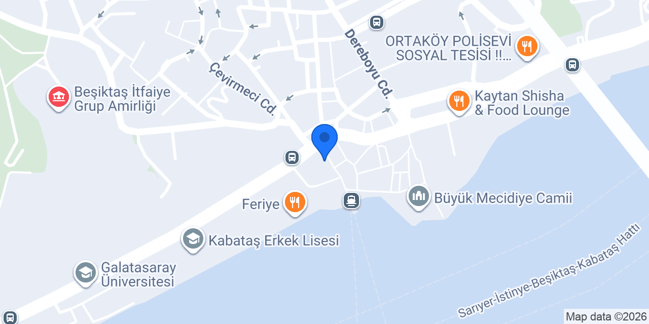 SOUL ORTAKÖY konumu