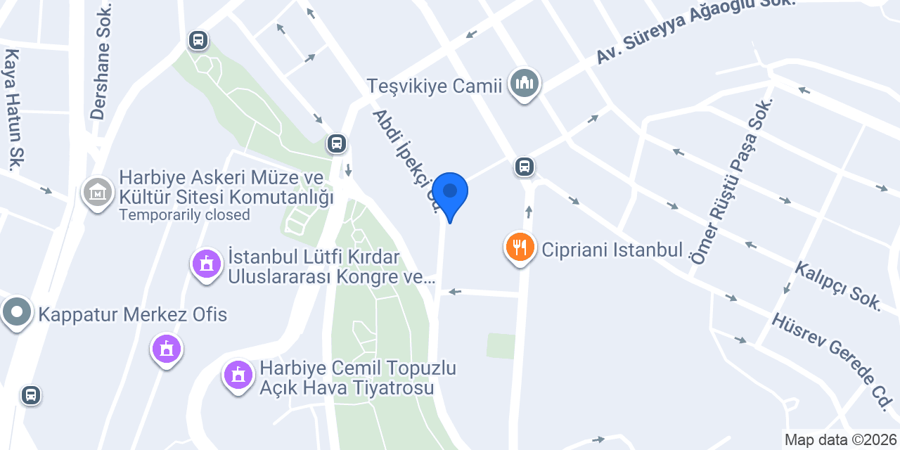 Clinident Nişantaşı konumu