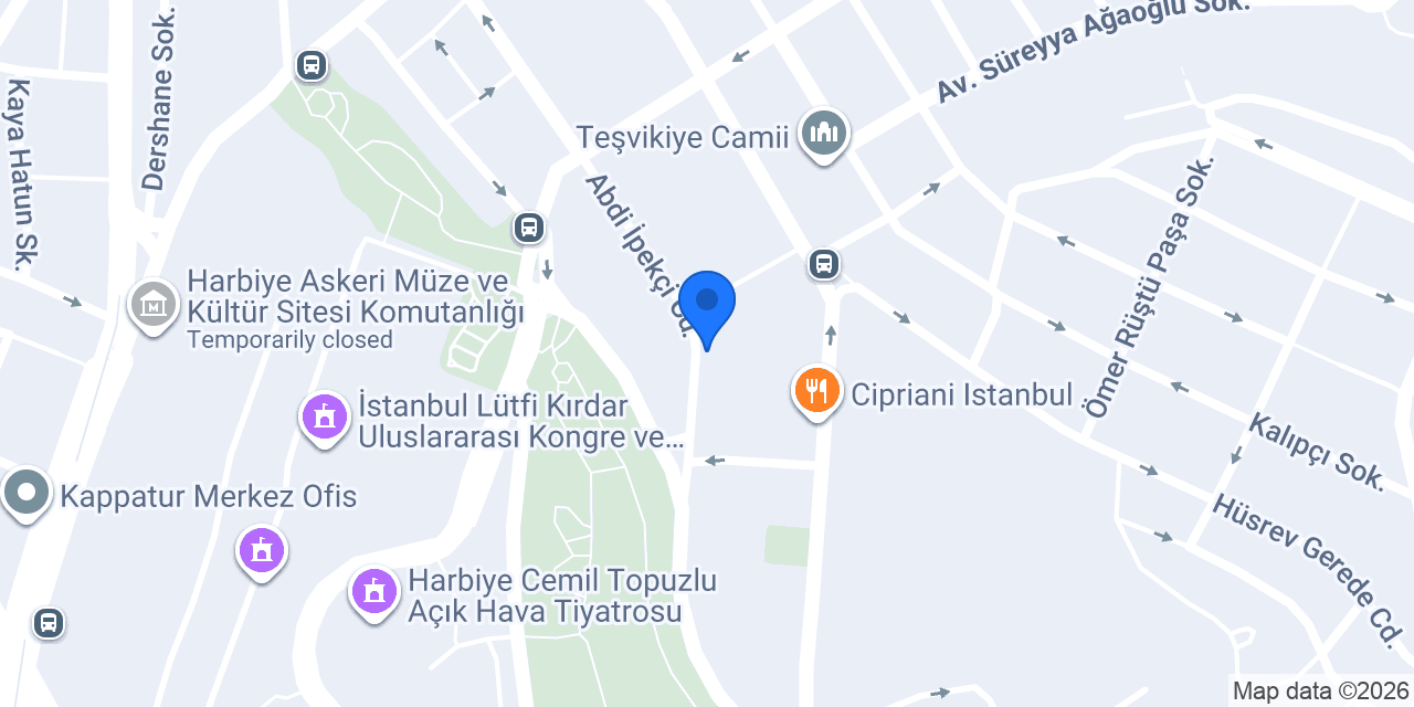 Patika Kitabevi konumu