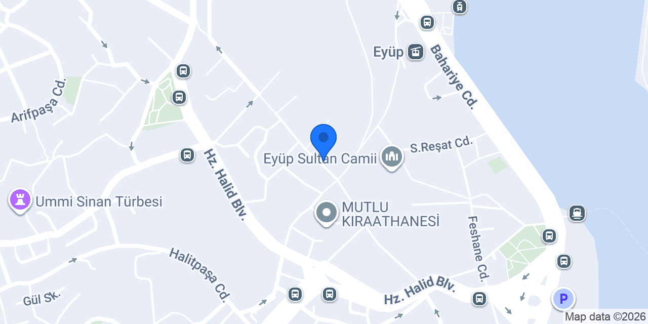 Garanti BBVA Eyüpsultan Şubesi konumu