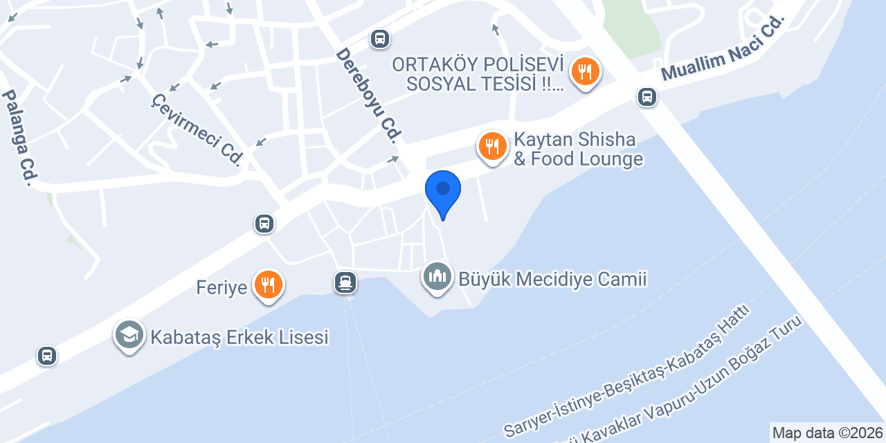 Tarihi ortaköy waffle konumu