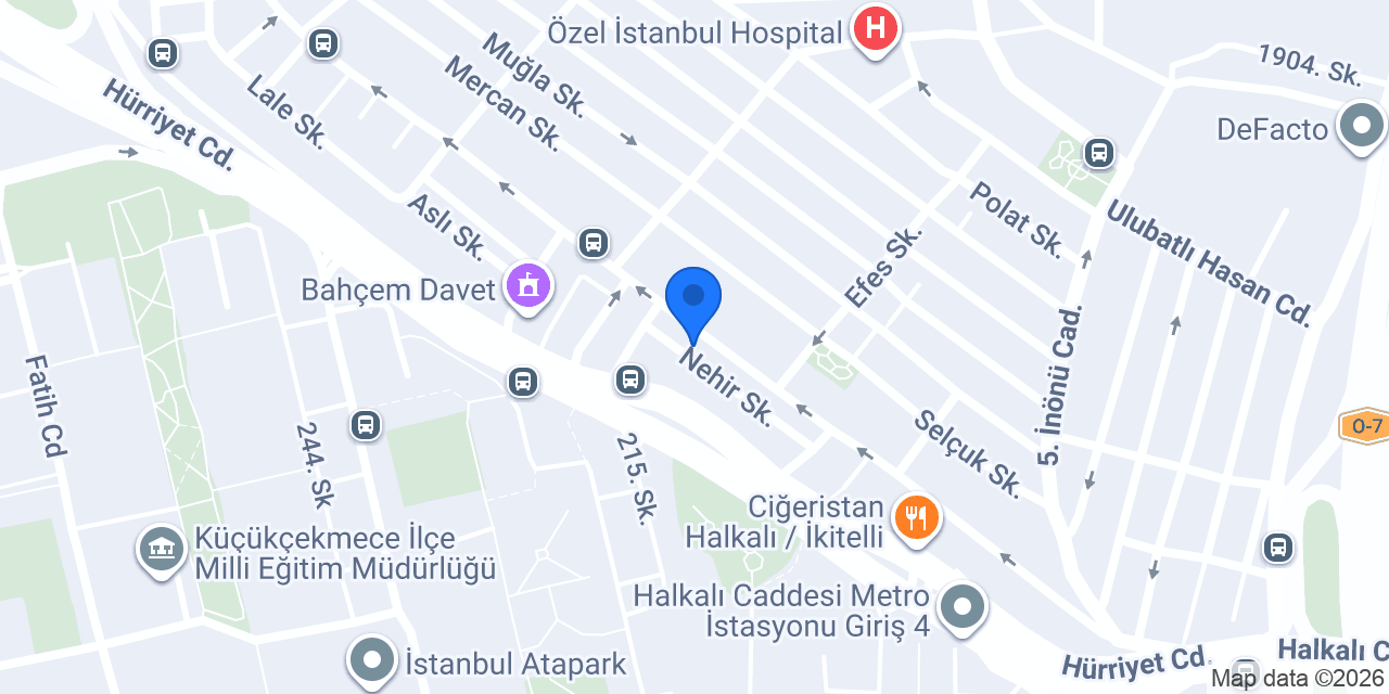 Sena Eczanesi konumu