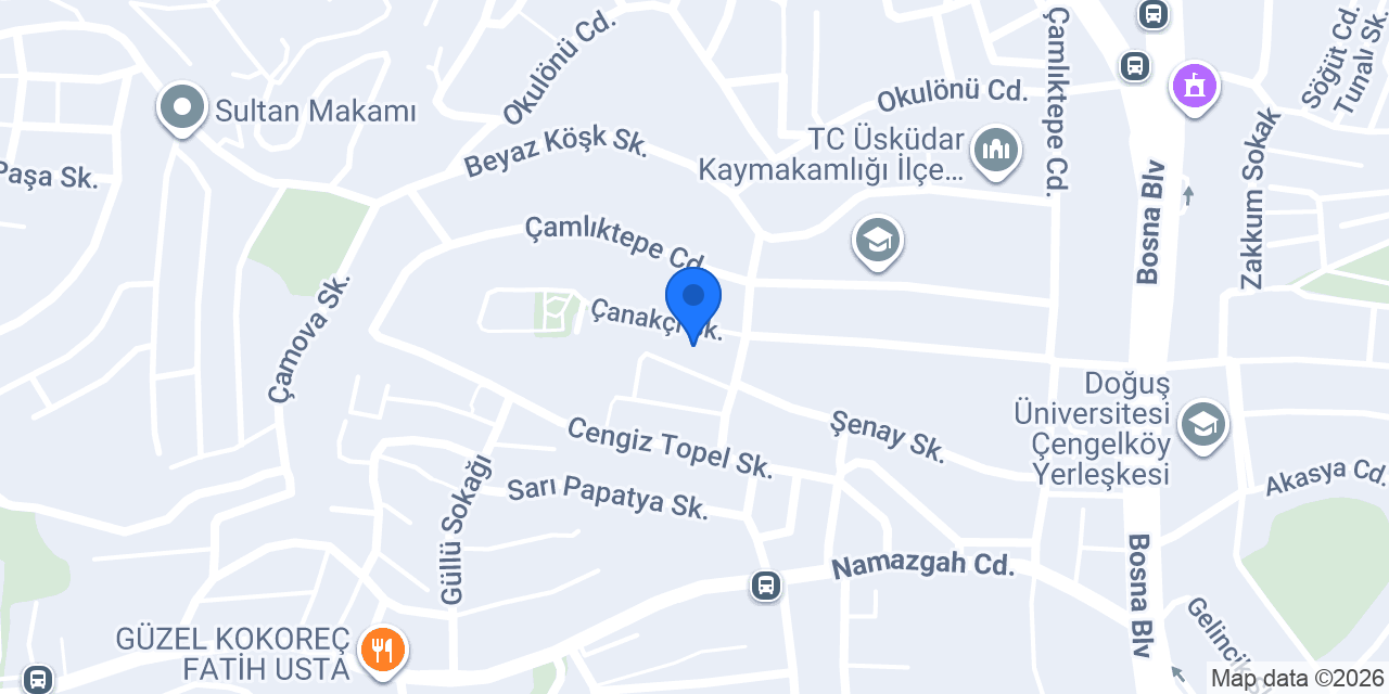 Kozanoğlu İnşaat konumu