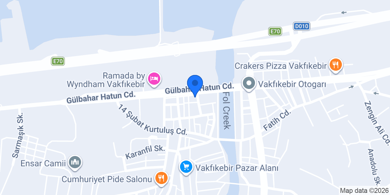 TATLI DÜKKAN VAKFIKEBİR konumu