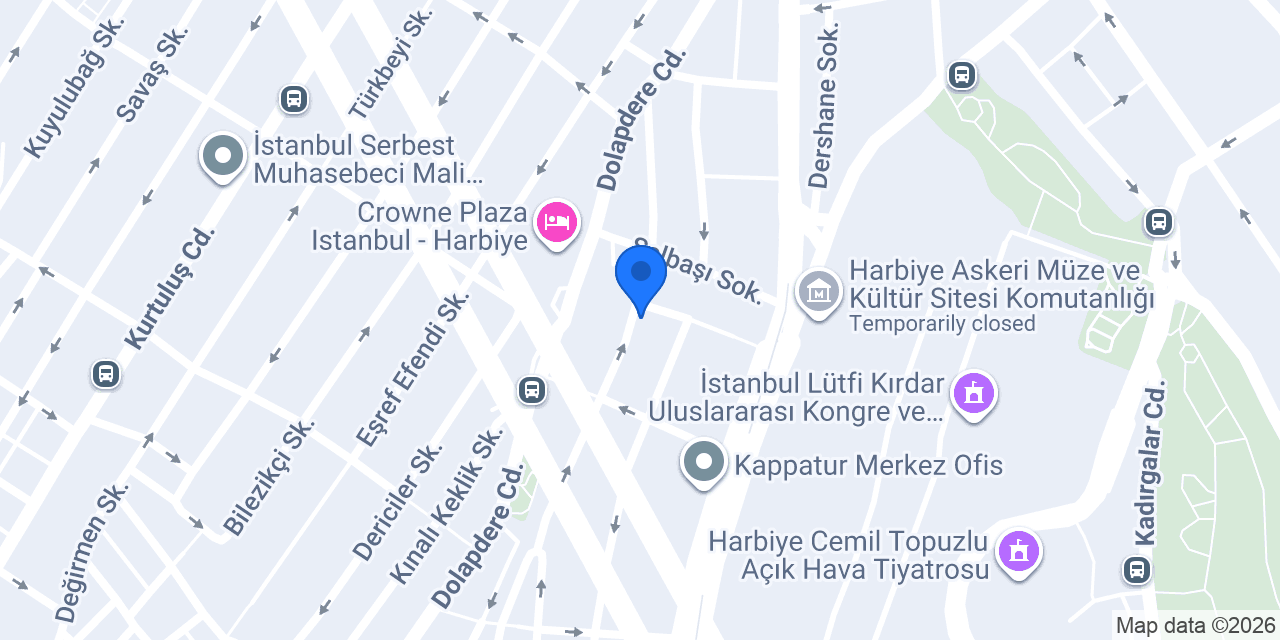 Blue Elektrik konumu