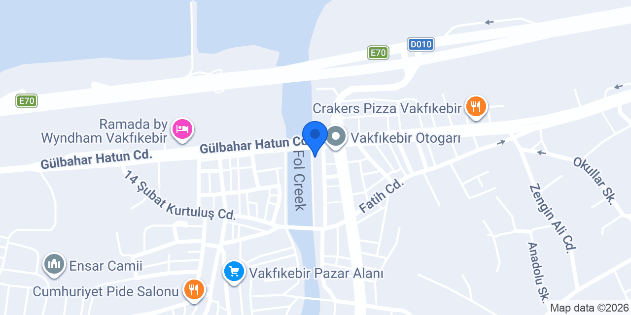 PİZZA ROTA konumu