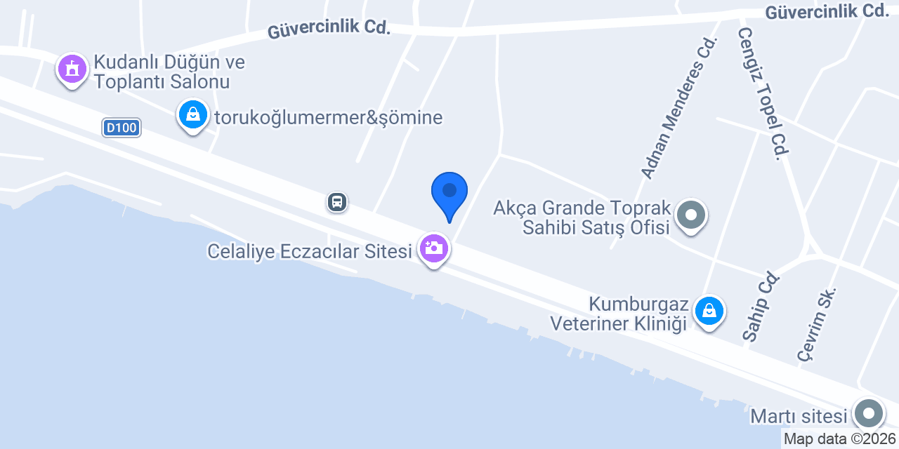 HEDEF ŞÖMİNE A.Ş konumu