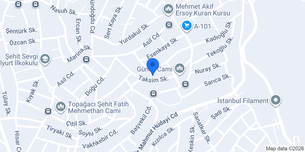 MTA ISTANBUL TRADING konumu