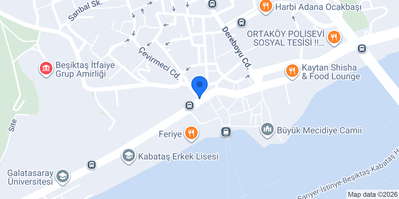 Kabataş Erkek Liseliler Derneği konumu