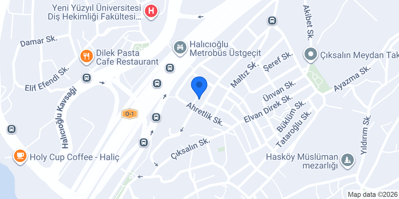 Çıksalın Uysal Elektrik konumu
