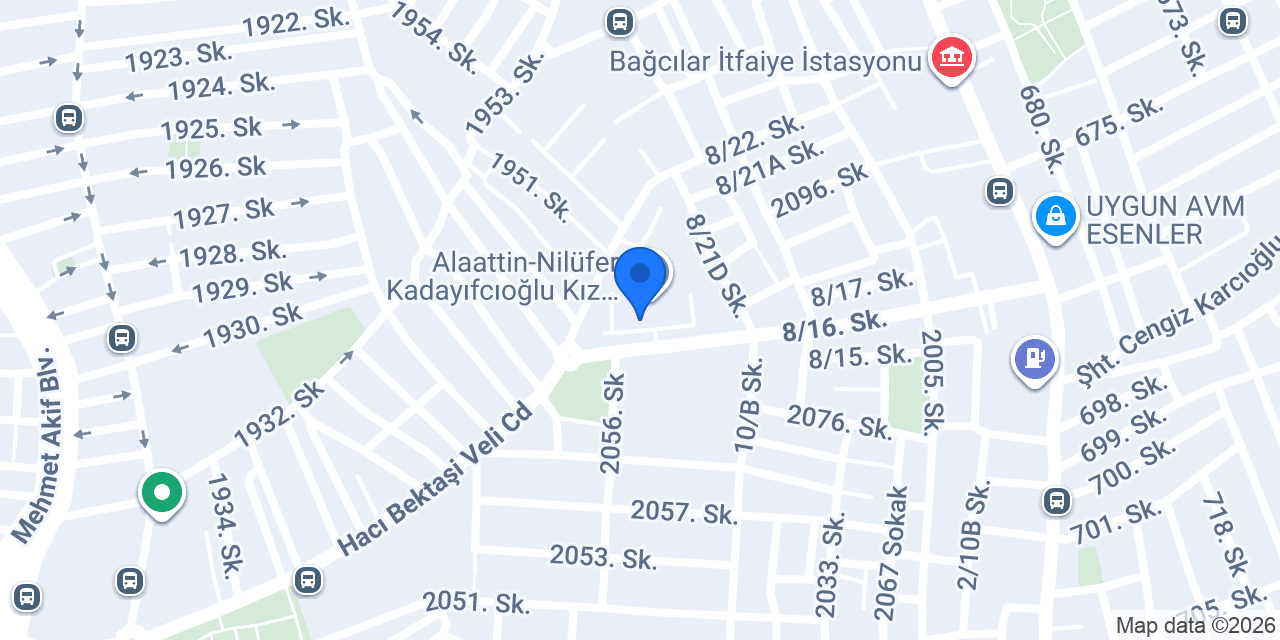 Duşakabin Sepetim konumu
