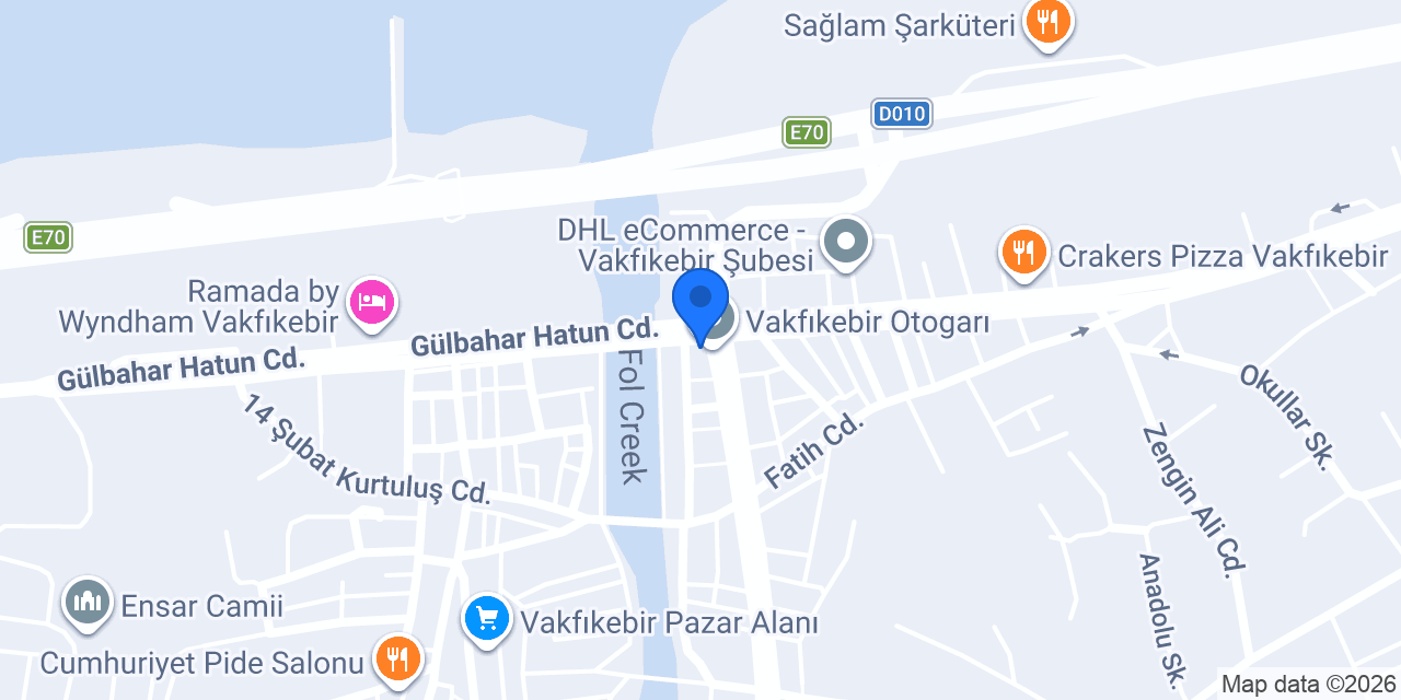 VakıfBank Vakfıkebir Şubesi konumu