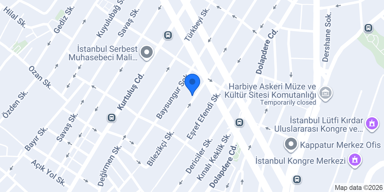 Gazi Oral Pantoloncu konumu
