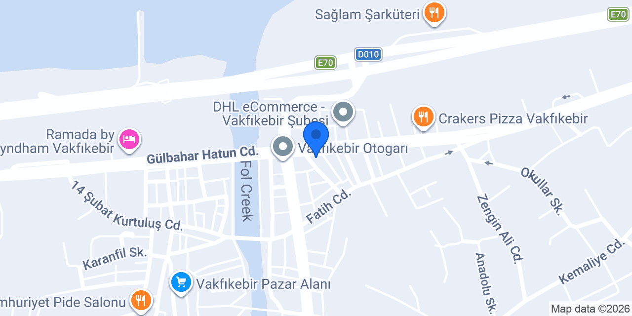 Üçler Lokantası konumu