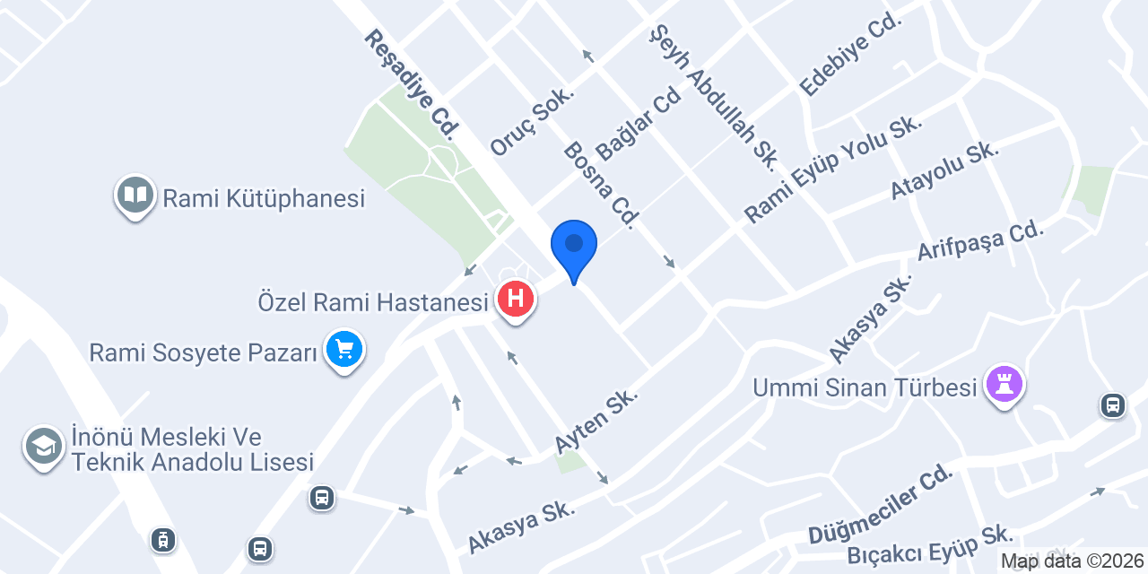 Rami Meydan Taksi Durağı konumu