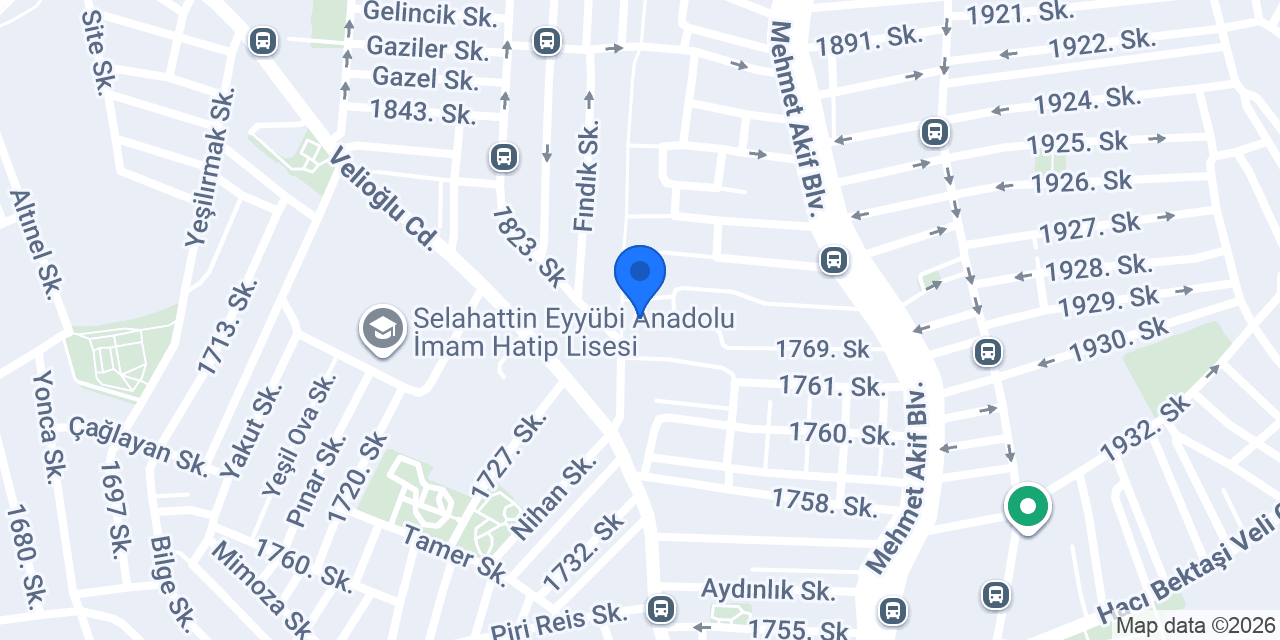 Çaylar Çay Evi konumu