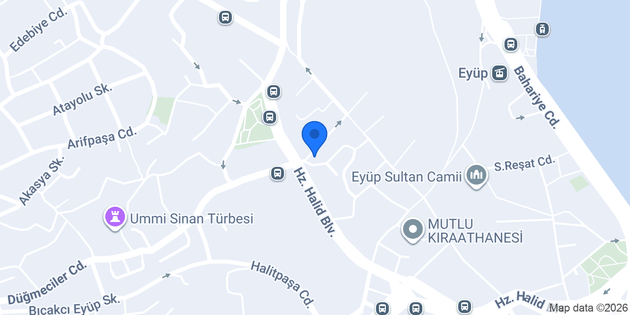 QNB Eyüp Şubesi konumu