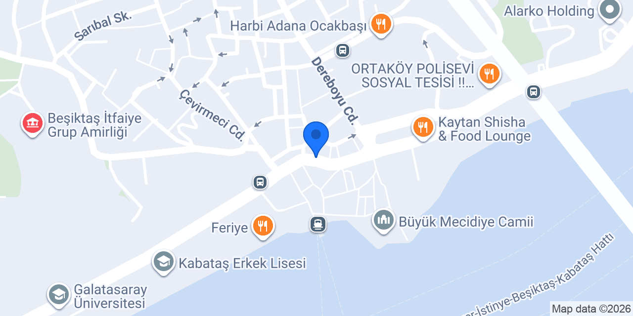 Pizza Station Ortaköy konumu